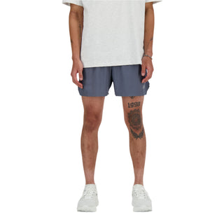 New Balance Mens RC 5" Short | Graphite Grey