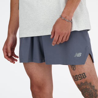 New Balance Mens RC 5" Short | Graphite Grey