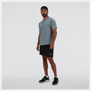 New Balance Mens Knit Tee | Athletic Grey