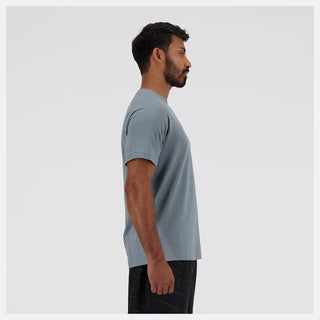 New Balance Mens Knit Tee | Athletic Grey