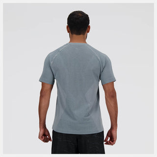 New Balance Mens Knit Tee | Athletic Grey
