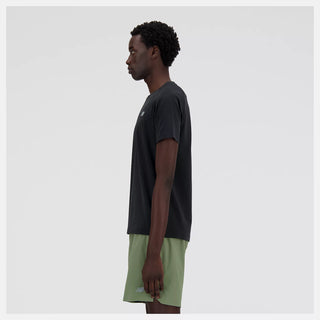 New Balance Mens Knit Tee | Black