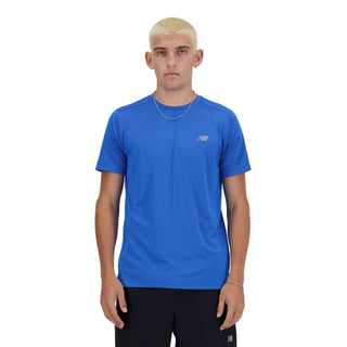 New Balance Mens Sport Essentials Tee | Blue Oasis