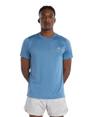 New Balance Sport Essentials Tee | Shoreline Blue