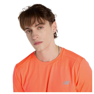 New Balance Mens Sport Essentials Tee | Urgent Red