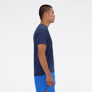 New Balance Mens RC Essential Tee | Navy Heather