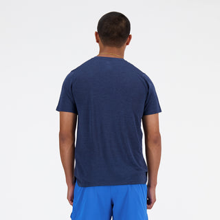New Balance Mens RC Essential Tee | Navy Heather