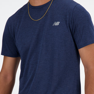New Balance Mens RC Essential Tee | Navy Heather