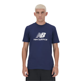 New Balance Mens Sport Essentials Logo T-Shirt | Navy