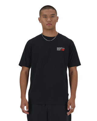 New Balance Athletics Premium Logo T-Shirt | Black