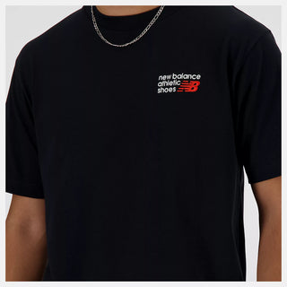 New Balance Athletics Premium Logo T-Shirt | Black