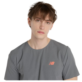 New Balance Race Day Ultralight Tee | Urgent Red