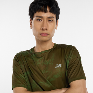 New Balance Athletics Print Tee | Woodland
