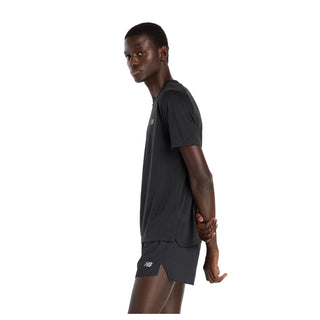 New Balance Mens Athletics Graphic Tee | Black