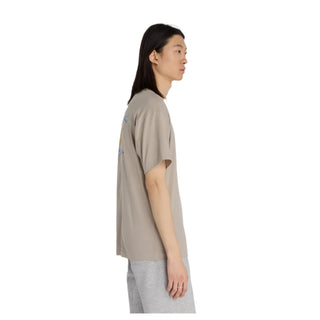 New Balance Mens Chrome Runner T-Shirt | Arid Stone