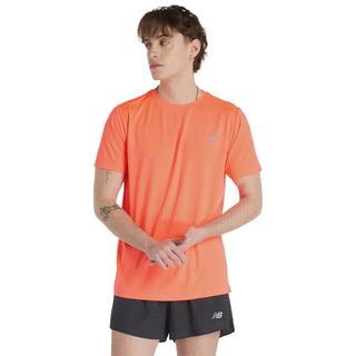 New Balance Mens Sport Essentials Tee | Urgent Red