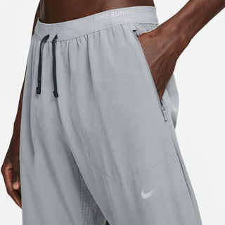 NIKE MENS DRI-FIT PHENOM ELITE WOVEN RUNNING PANTS | SMOKE GREY REFLECTIVE SILVER