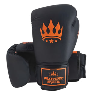 Playerz SparTech Boxing Gloves | Neon/Orange