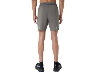Asics Mens Road 7" Shorts | Truffle Grey