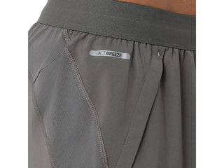 Asics Mens Road 7" Shorts | Truffle Grey