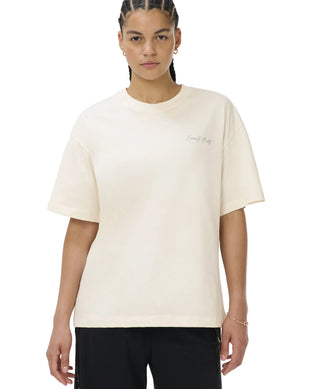 Sweaty Betty Mindful Moves Graphic T-Shirt | Dove/Faded Blue