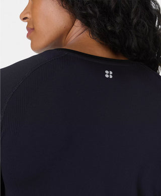 Sweaty Betty Athlete Seamless LS Top | Black