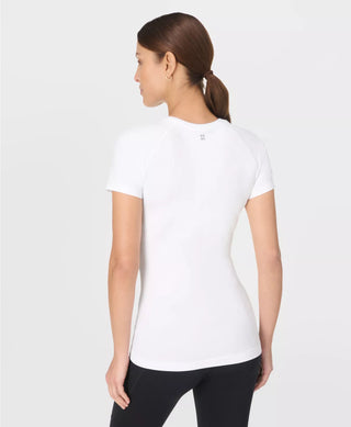 Sweaty Betty Athlete Seamless Workout Tee | White