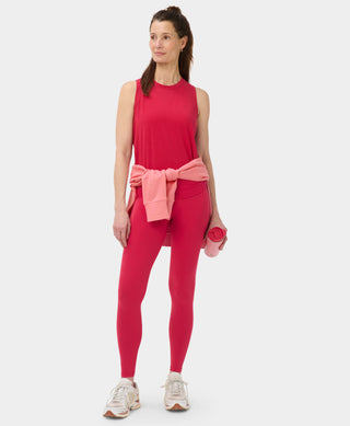 Sweaty Betty Soft Slow Ruched Tank | Crimson Red