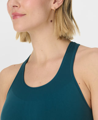 Sweaty Betty Stamina Seamless Sports Bra | Deep Green