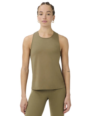 Sweaty Betty Runners High Tank | Khaki Brown
