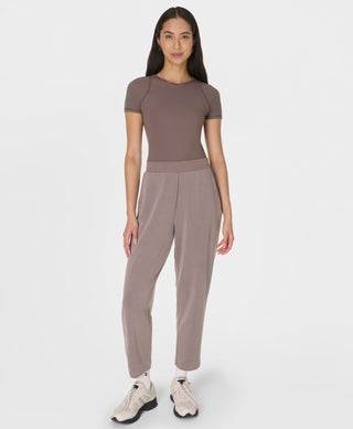 Sweaty Betty All Day T-shirt | Taupe Brown
