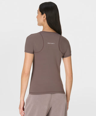 Sweaty Betty All Day T-shirt | Taupe Brown