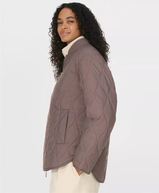 Sweaty Betty On The Move Jacket | Taupe Brown