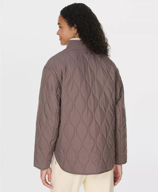 Sweaty Betty On The Move Jacket | Taupe Brown