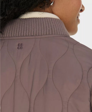 Sweaty Betty On The Move Jacket | Taupe Brown