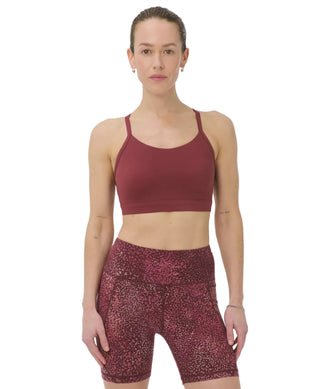 Sweaty Betty EmPower Sports Bra | Merlot Red
