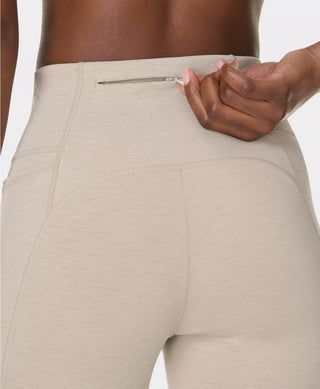 Sweaty Betty Ultimate Move 7/8 Marl Leggings | Dusk Beige Marl