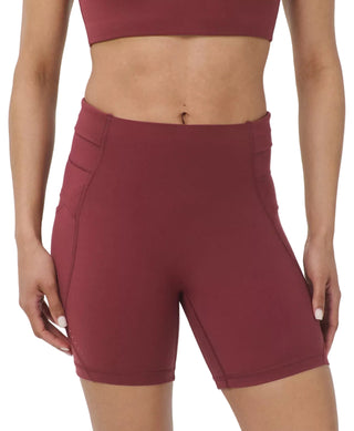 Sweaty Betty Runners High 6" Shorts | Merlot Red