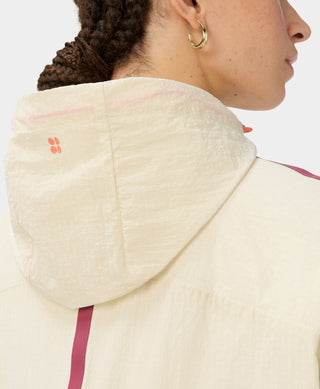 Sweaty Betty Patch Pocket Lightweight Jacket | Wheat Beige