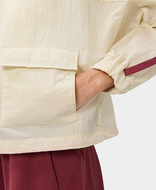 Sweaty Betty Patch Pocket Lightweight Jacket | Wheat Beige