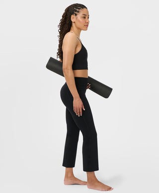 Sweaty Betty Ultimate Crop Flare Trousers | Black