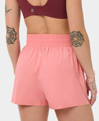 Sweaty Betty Running Shell Shorts | Melrose Pink