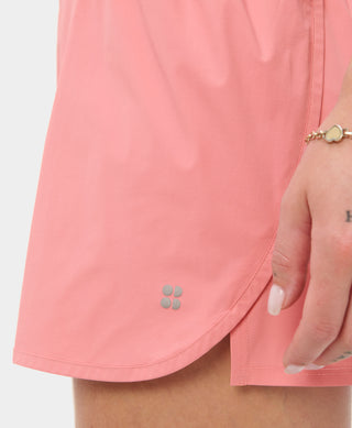 Sweaty Betty Running Shell Shorts | Melrose Pink