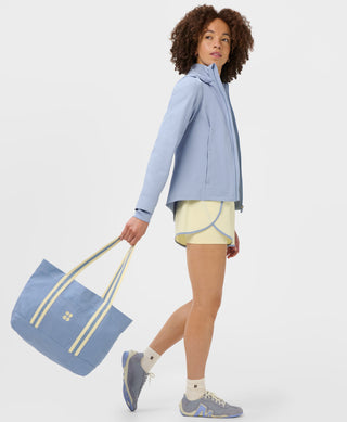 Sweaty Betty Canvas Tote Bag | Laguna/Butterscotch
