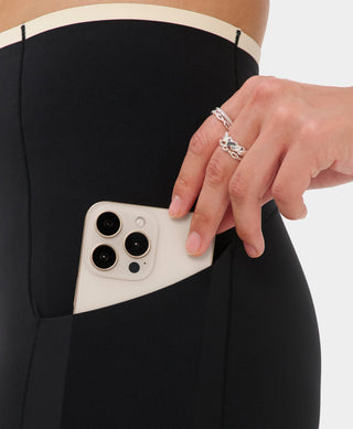 Sweaty Betty Laser Cut 7/8 Leggings | Black