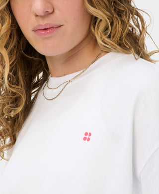 Sweaty Betty Holiday Graphic Tee | Red Equipment Print