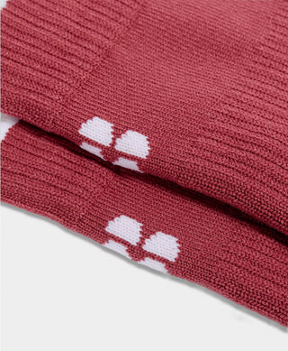 Sweaty Betty Crew Running Socks | Sienna Pink/Tuscan Orange/White