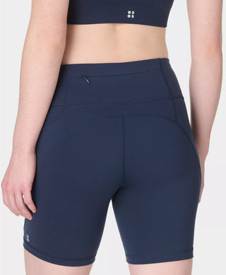 Sweaty Betty Power 6" Biker Shorts | Navy Blue