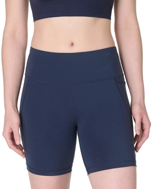Sweaty Betty Power 6" Biker Shorts | Navy Blue