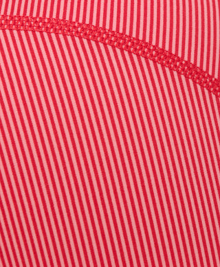 Sweaty Betty Power 6" Biker Shorts | Red/Micro Stripe